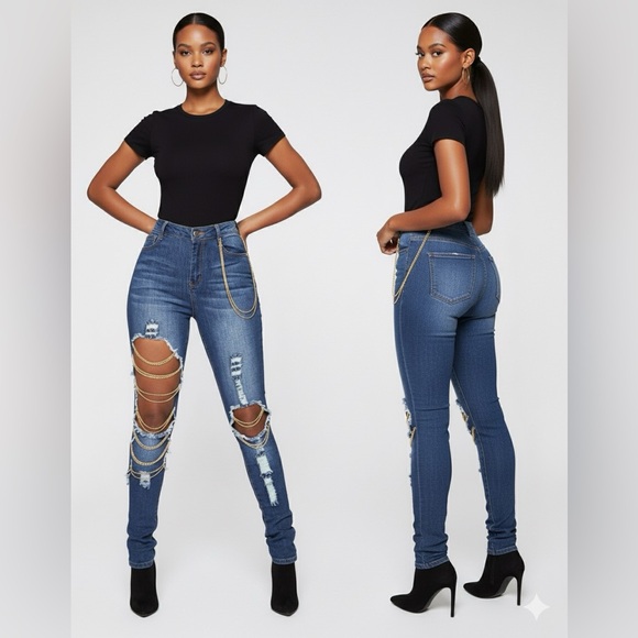 Golden Curve Impact Jeans - Picture 6 of 9